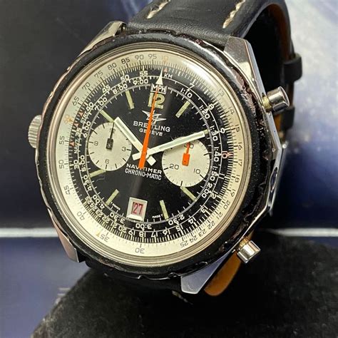 vintage breitling chomo matic navitimer|Breitling top time re 810.